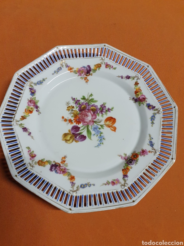 Antig&uuml;edades: Plato Porcelana - Foto 1