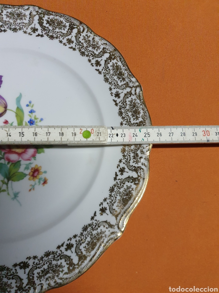 Antig&uuml;edades: Plato Porcelana - Foto 2