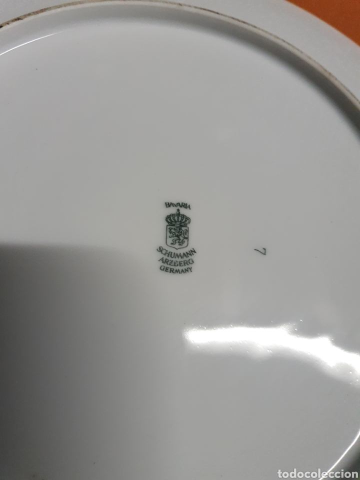Antig&uuml;edades: Plato Porcelana - Foto 3