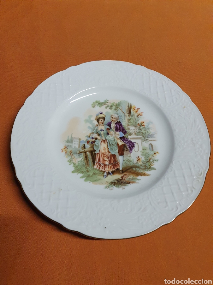 Antig&uuml;edades: Plato Porcelana - Foto 1