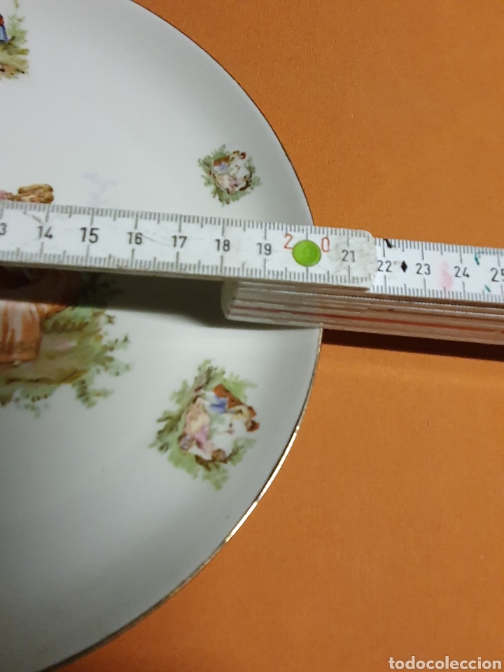 Antig&uuml;edades: Plato Porcelana - Foto 2