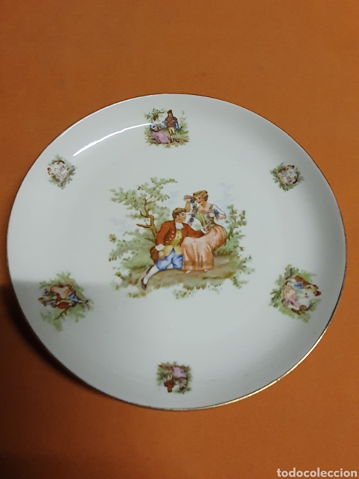 Antig&uuml;edades: Plato Porcelana - Foto 1