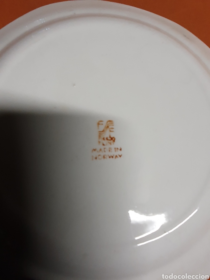 Antig&uuml;edades: Plato Porcelana - Foto 3