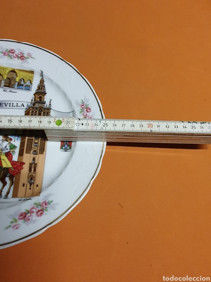 Antig&uuml;edades: Plato Porcelana - Foto 2