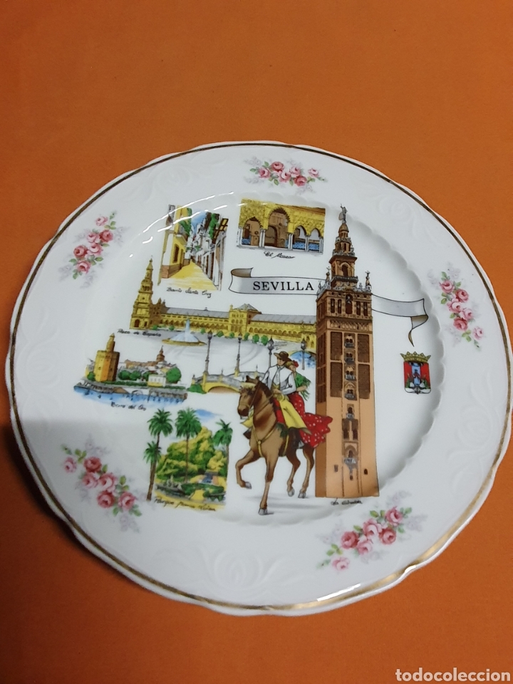 Antig&uuml;edades: Plato Porcelana - Foto 1