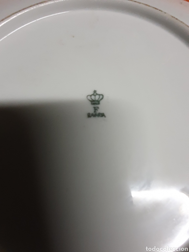 Antig&uuml;edades: Plato Porcelana - Foto 3