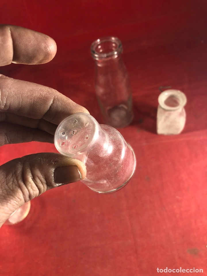 Antig&uuml;edades: Lote recpientes cristal - Foto 4