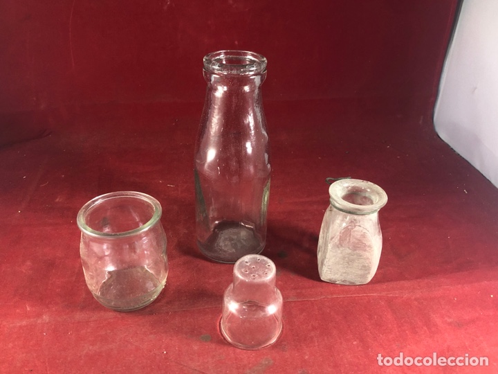 Antig&uuml;edades: Lote recpientes cristal - Foto 1