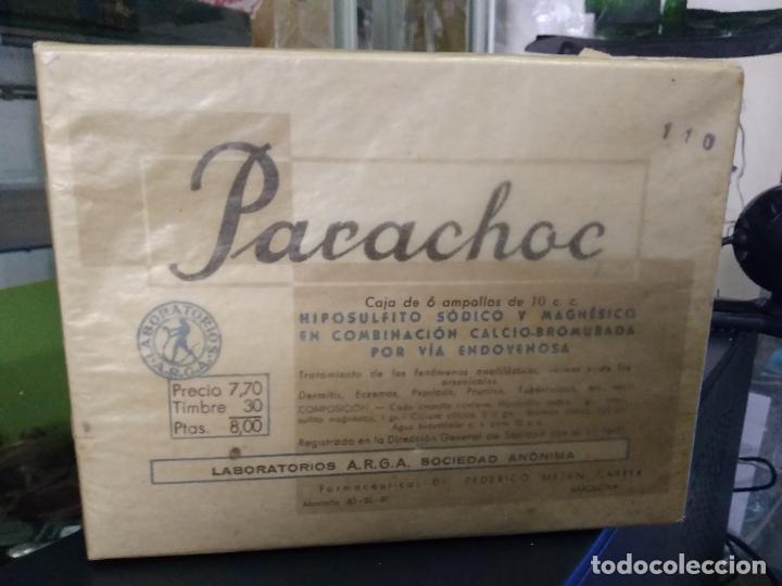 Antigüedades: Parachoc Arga Barcelona. Vitrina correos - Foto 2 - 249496800