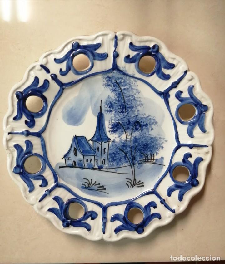 Antig&uuml;edades: Bonito plato ceramica - Foto 1