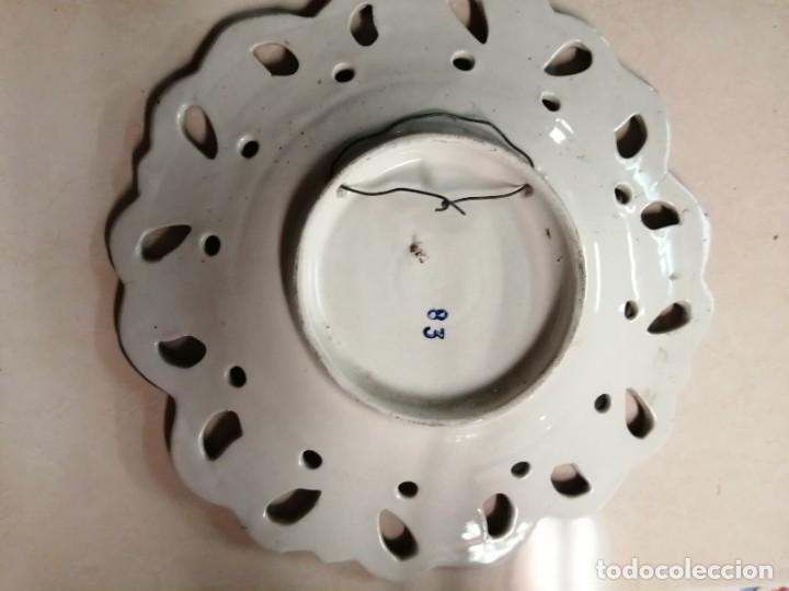 Antig&uuml;edades: Bonito plato ceramica - Foto 4