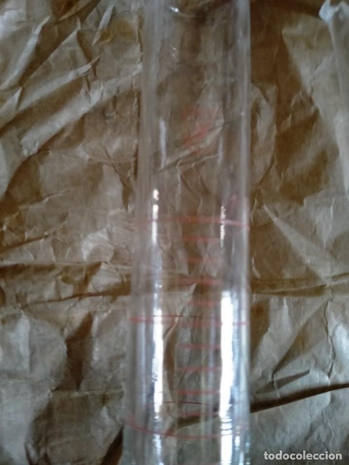 Antig&uuml;edades: DOS PROBETAS DE CRISTAL - Foto 3