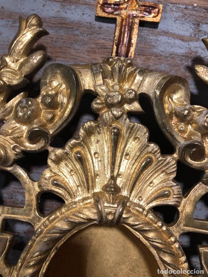 Antig&uuml;edades: ANTIGUO RELICARIO BRONCE - Foto 7