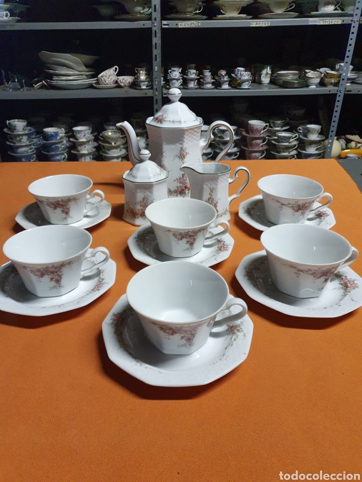 Antig&uuml;edades: Juego de T&eacute; Porcelana - Foto 1
