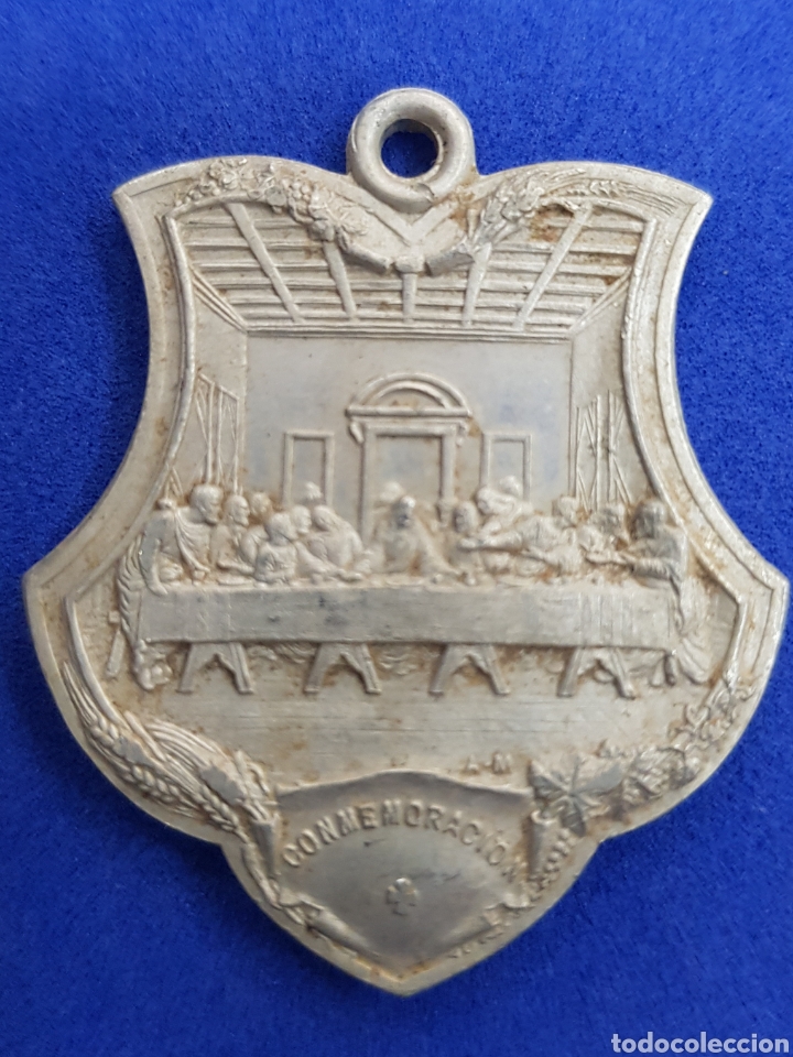Antig&uuml;edades: Medalla Jueves eucar&iacute;stico a&ntilde;o 1907 - Foto 2