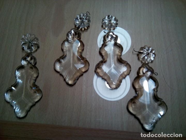 Antig&uuml;edades: LAGRIMAS, PENDELOQUES.10 CM. (Rf:LL-18/b) - Foto 1