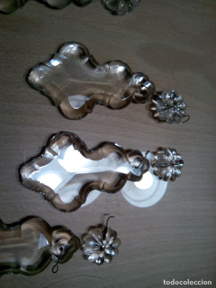 Antig&uuml;edades: LAGRIMAS, PENDELOQUES.10 CM. (Rf:LL-18/b) - Foto 2