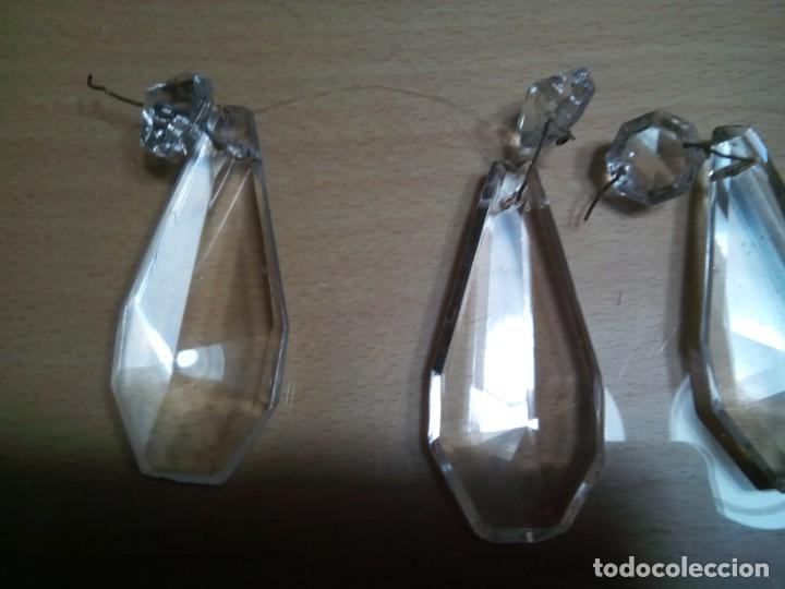 Antig&uuml;edades: LAGRIMAS, PENDELOQUES.7,5 CM. (Rf:LL-19/a) - Foto 2