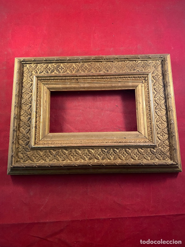 Antig&uuml;edades: Antiguo marco dorado - Foto 1