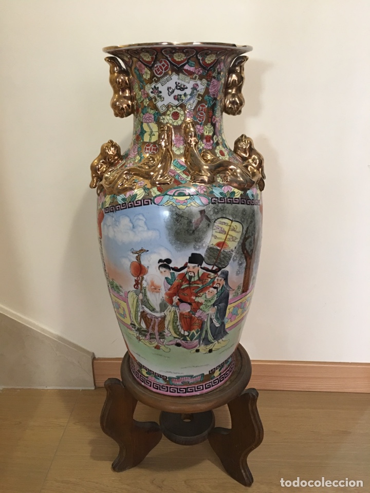 Antig&uuml;edades: JARR&Oacute;N CHINO ANTIGUO - GRAN TAMA&Ntilde;O - 63 CMS - Foto 8