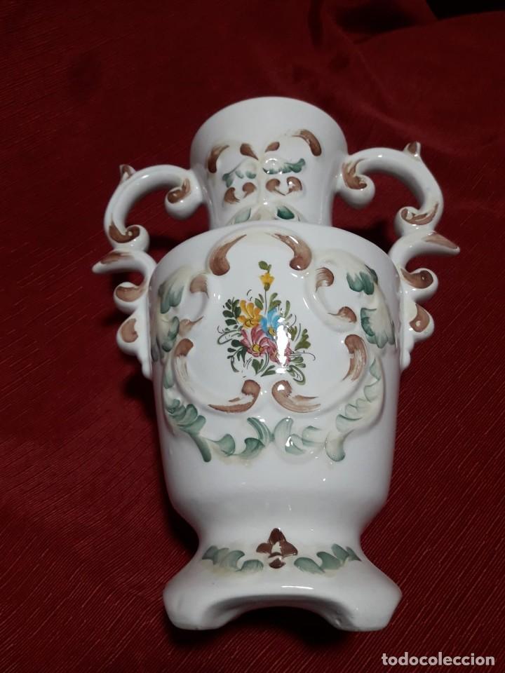 Antig&uuml;edades: PRECIOSO JARRON DE CERAMICA - Foto 2