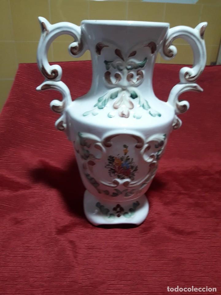 Antig&uuml;edades: PRECIOSO JARRON DE CERAMICA - Foto 4