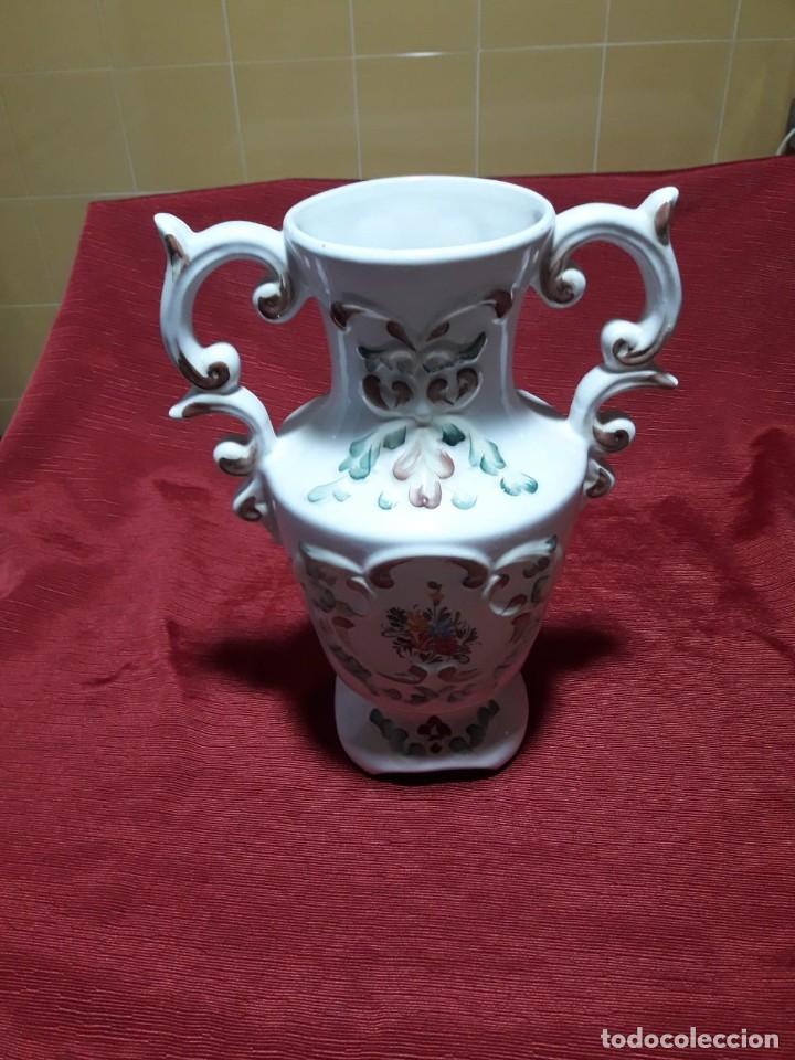Antig&uuml;edades: PRECIOSO JARRON DE CERAMICA - Foto 5