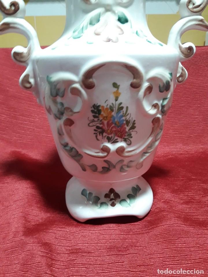 Antig&uuml;edades: PRECIOSO JARRON DE CERAMICA - Foto 6