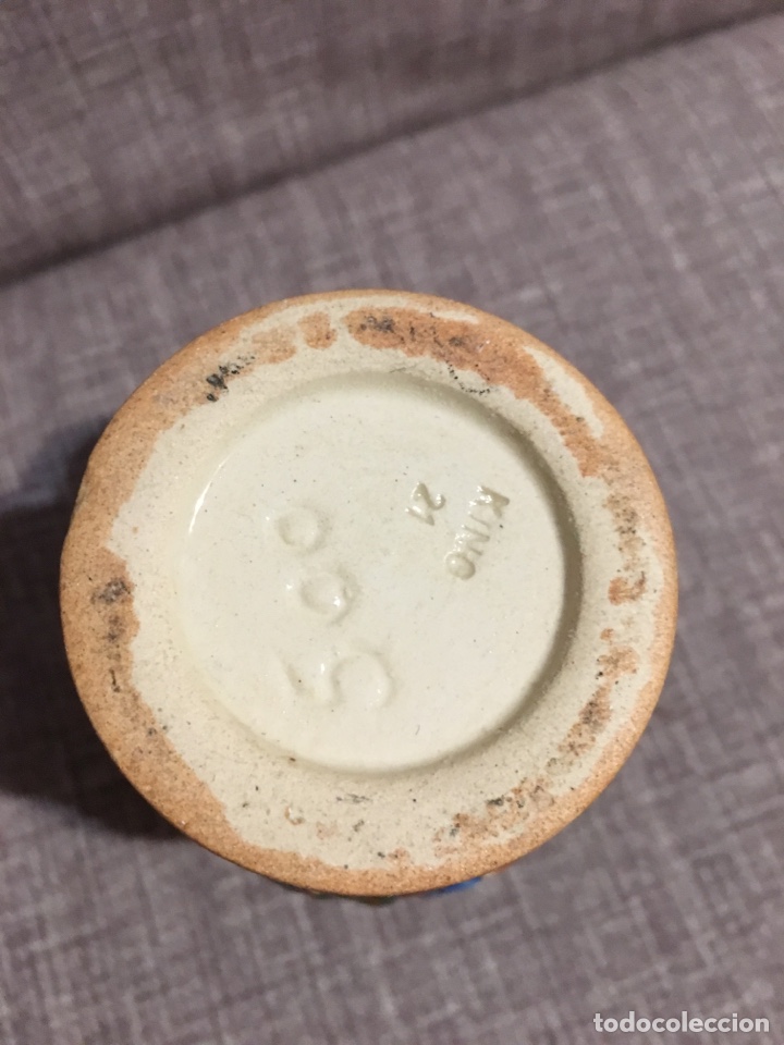 Antig&uuml;edades: Jarra cerveza king 10cm - Foto 3