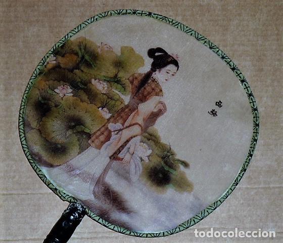 Antig&uuml;edades: Abanico Paypay japon&eacute;s - Foto 2