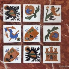 Antigüedades: OLAMBRILLAS CERÁMICAS SERIE HERÁLDICA, TRIANA (SEVILLA)