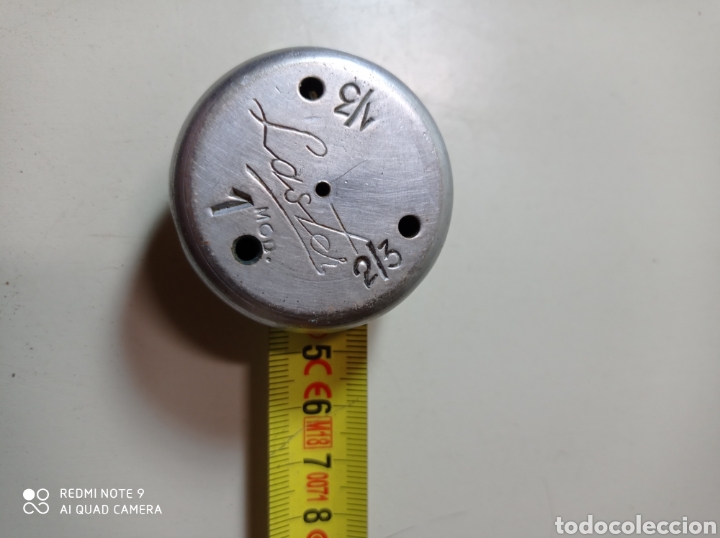 Antig&uuml;edades: Antigua pesa para olla express. Laster - Foto 3