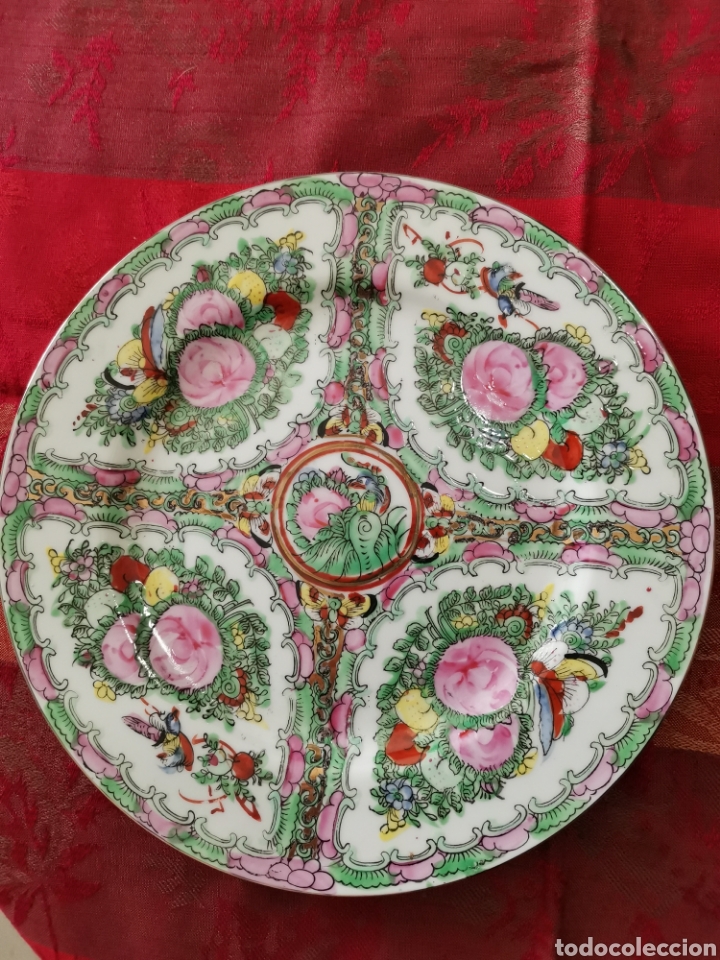 Antig&uuml;edades: Plato de cer&aacute;mica oriental - Foto 3