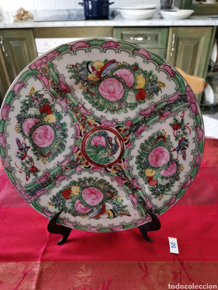 Antig&uuml;edades: Plato de cer&aacute;mica oriental - Foto 1