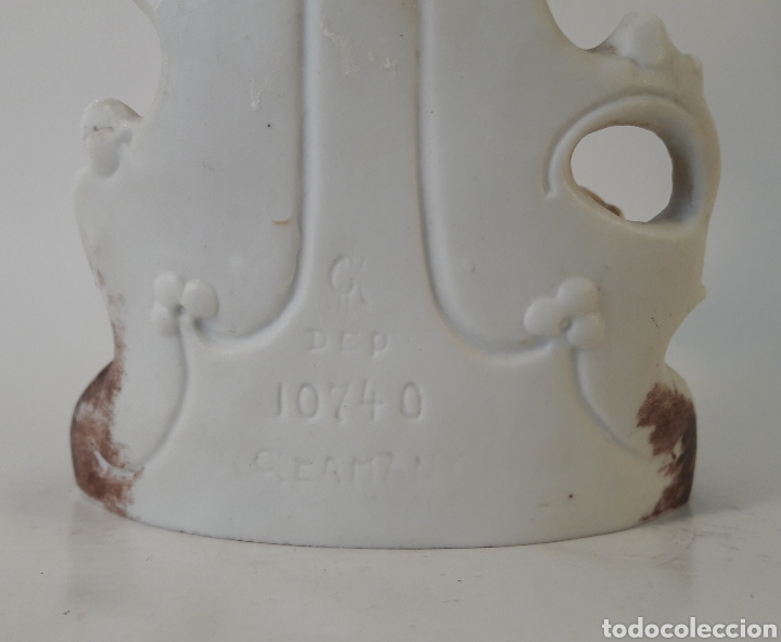 Antig&uuml;edades: FIGURA DE PORCELANA BISCUIT - Foto 6