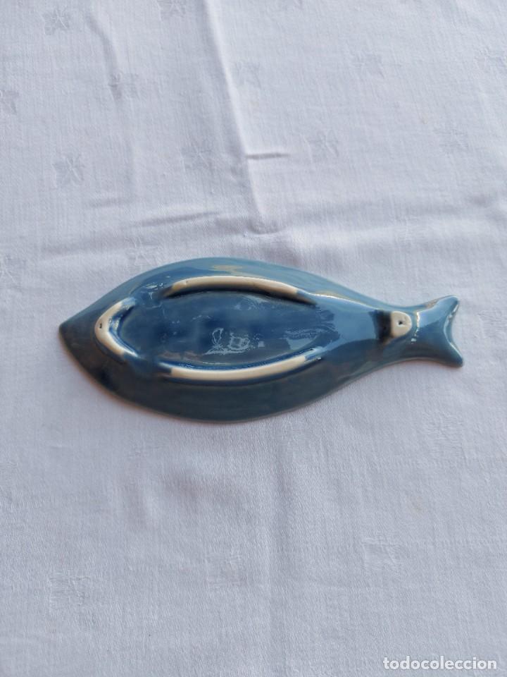 Antig&uuml;edades: FIGURA PLATILLO PEZ - Foto 2