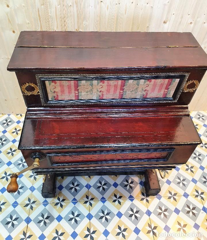 Antig&uuml;edades: ANTIGUO ORGANILLO FUNCIONANDO - Foto 11