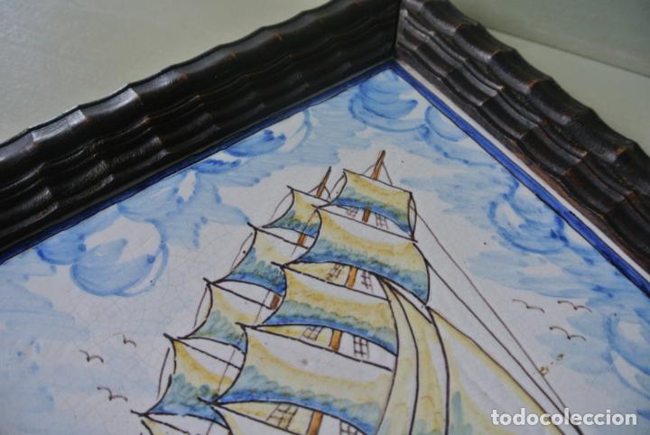 Antig&uuml;edades: Dos antiguos azulejos. Talavera - Foto 4