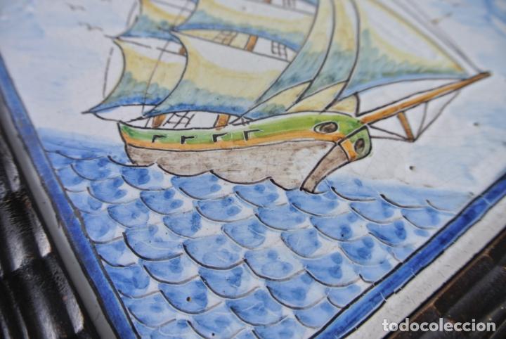 Antig&uuml;edades: Dos antiguos azulejos. Talavera - Foto 5