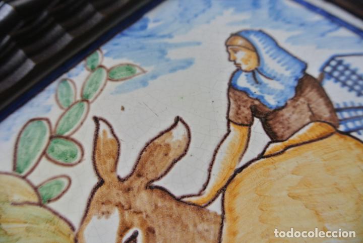 Antig&uuml;edades: Dos antiguos azulejos. Talavera - Foto 6
