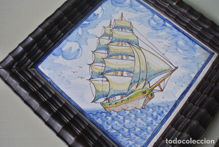 Antig&uuml;edades: Dos antiguos azulejos. Talavera - Foto 11