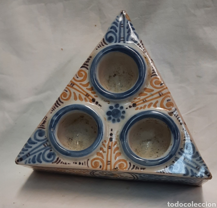 Antig&uuml;edades: Antiguo especiero de Talavera - Foto 5
