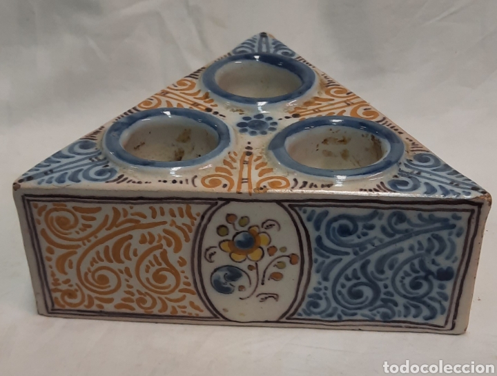 Antig&uuml;edades: Antiguo especiero de Talavera - Foto 1