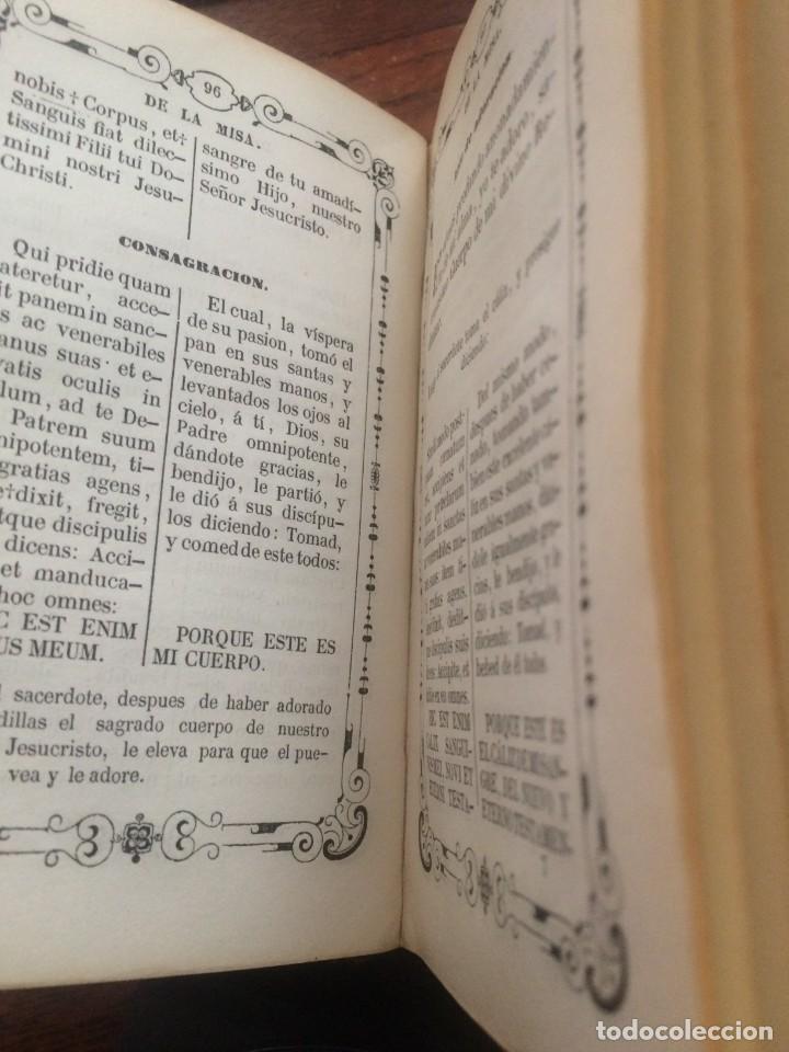 Antig&uuml;edades: - Devocionario siglo XIX. Fecha en 1886. - Foto 6