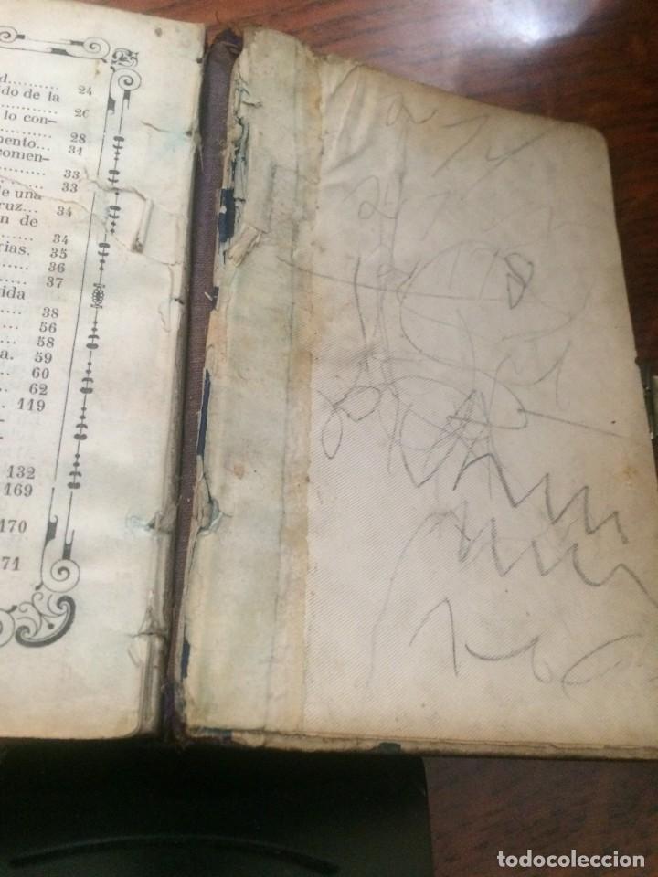 Antig&uuml;edades: - Devocionario siglo XIX. Fecha en 1886. - Foto 8