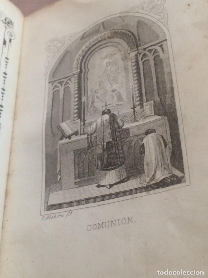 Antig&uuml;edades: - Devocionario siglo XIX. Fecha en 1886. - Foto 19