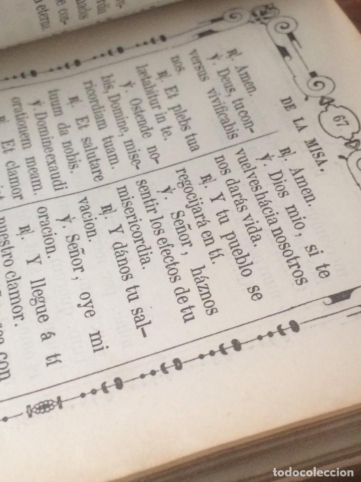 Antig&uuml;edades: - Devocionario siglo XIX. Fecha en 1886. - Foto 23