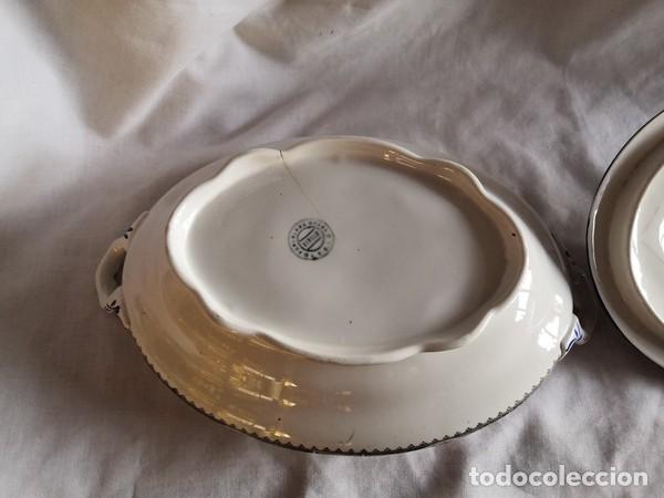 Antig&uuml;edades: ANTIGUA SOPERA DECORADA CON CENEFA, CON SELLO EN LA BASE - Foto 11