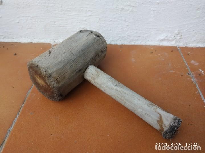 Antig&uuml;edades: MAZA PARA ACEITUNAS. - Foto 1