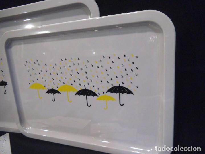 Antig&uuml;edades: BANDEJAS Y POSA-VASOS ( GRIS ) - Foto 4